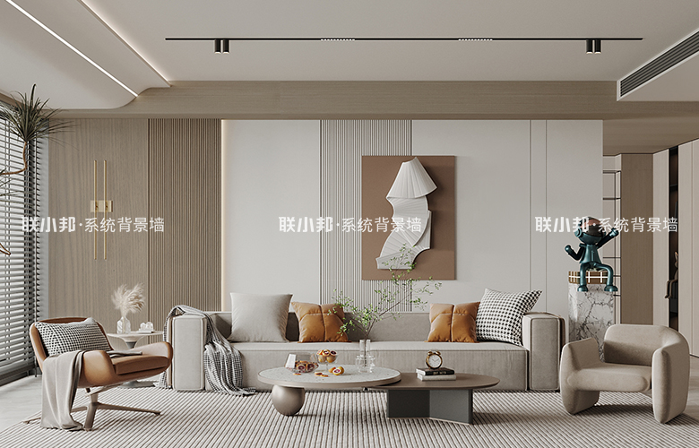 聯小邦系統背景墻